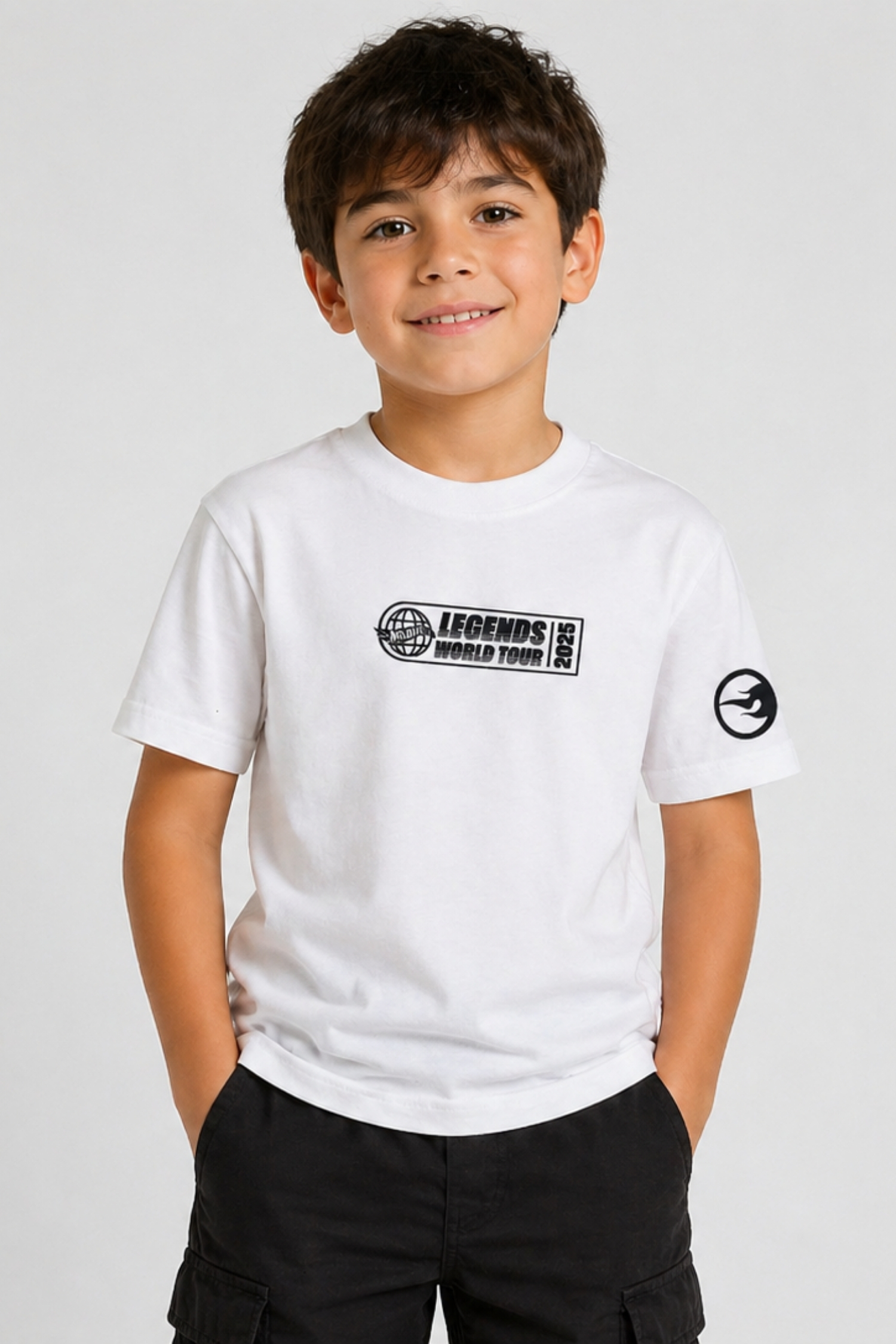 Hot Wheels Erkek Çocuk Tişört Beyaz T-Shirt - Görsel 2