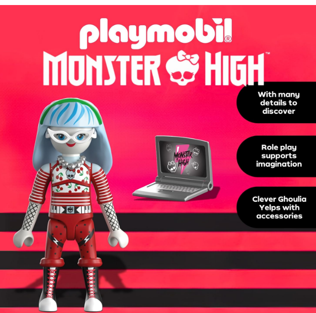 Playmobil Monster Hıgh Ghoulia Yelps - Görsel 3
